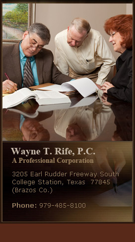 Wayne T. Rife- Philosophy of Practice