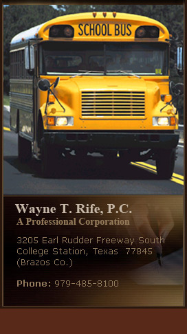 Wayne T. Rife- School Law and Litigration Attorney